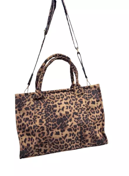 Totebag Leopardi, Ruskea - Laukut - NL926 - 2